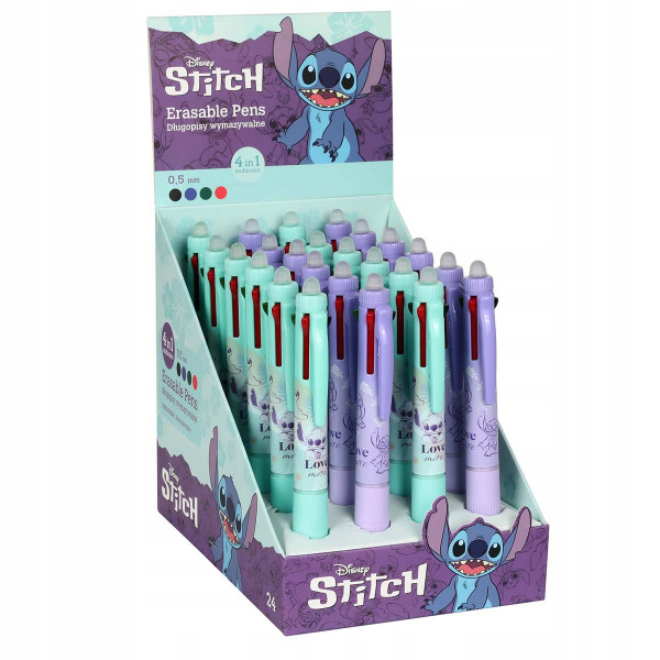 Piši briši hemijska olovka 4 boje DISNEY FASHION Lilo & Stitch (više vrsta) 