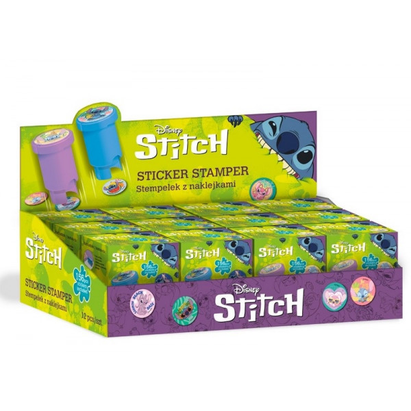 Pečat i stikeri DISNEY BLUE Lilo & Stitch (više vrsta) 