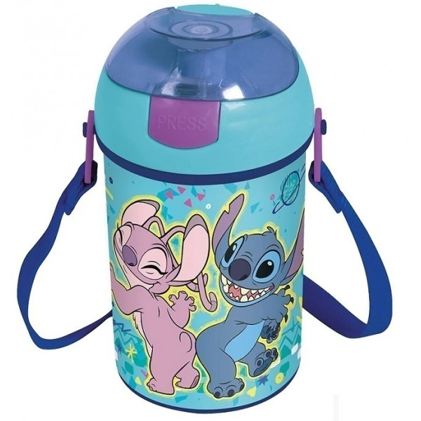 Plastična flašica za vodu STITCH PALMS 450ml 