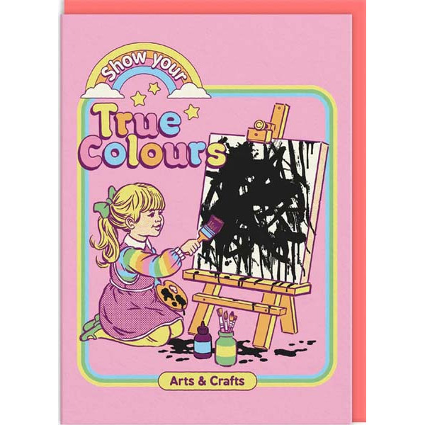 Čestitka TRUE COLOURS 