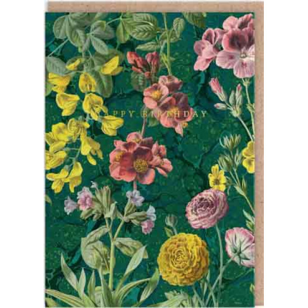 Čestitka MARBLE BOTANICALS 