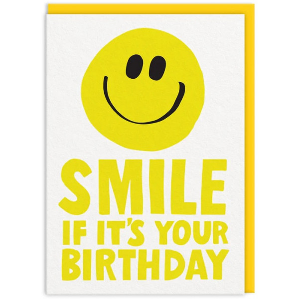 Rođendanska čestitka SMILE IT'S YOUR BIRTHDAY 
