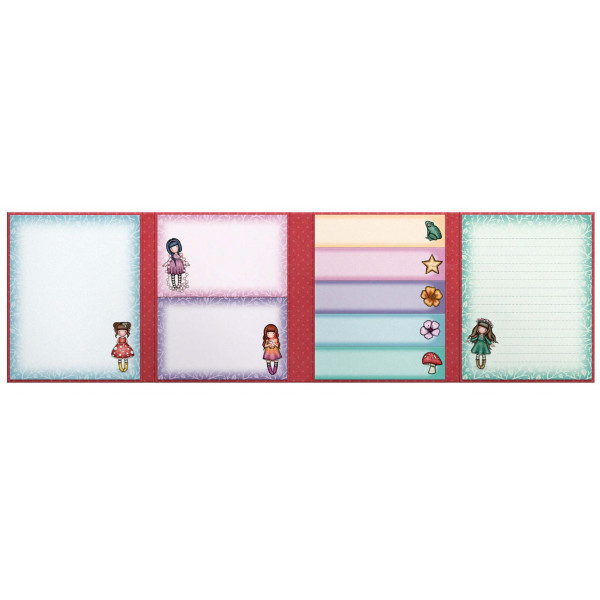 SANTORO GORJUSS sticky notes LITTLE MUSHROOM 