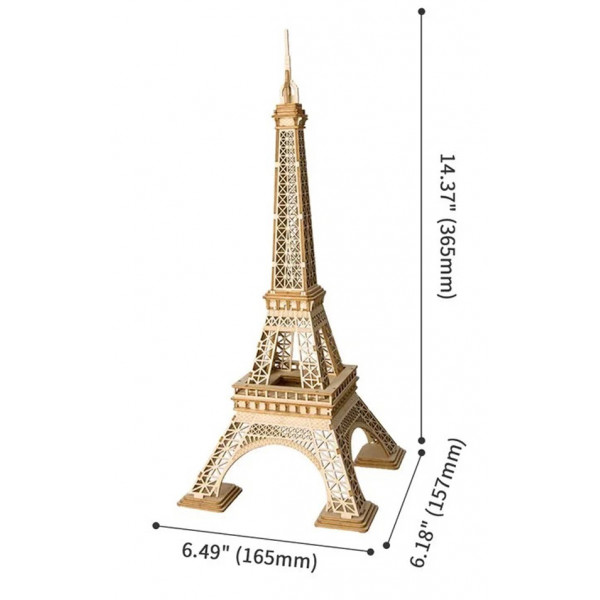 3D drvene puzzle AJFELOV TORANJ 