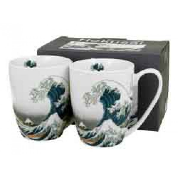 Set dve šolje THE GREAT WAVE - K. HOKUSAI 