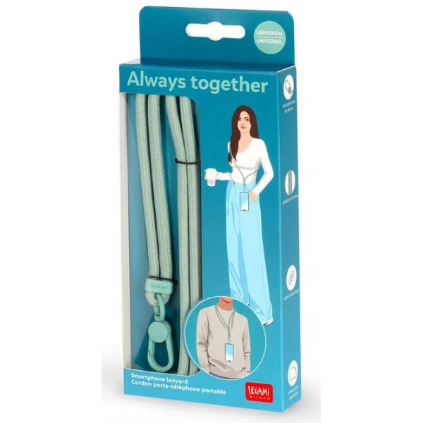 Traka za mobilni ALWAYS TOGETHER -  MILK & MINT 