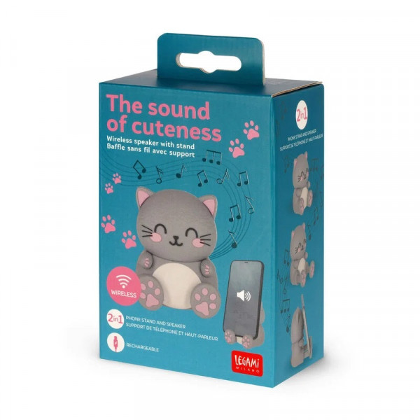 Bežični zvučnici sa postoljem za telefon SOUND OF CUTENESS 