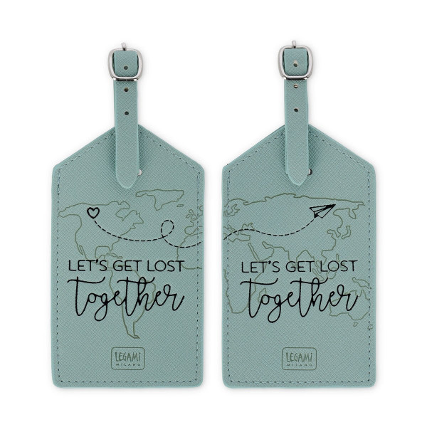 Tag za kofer LET'S GET LOST TOGETHER - TRAVEL 