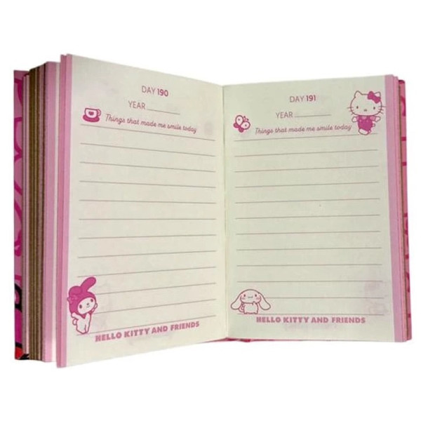 Mini notes A7 HELLO KITTY 365 DAYS 