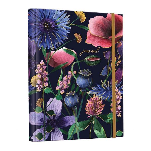 Notes na linije VICTORIA'S JOURNALS 17x24cm Flowers 