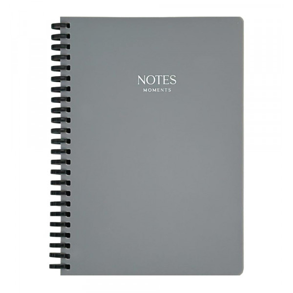 Notes na linije A5 MOMENTS - Grey 