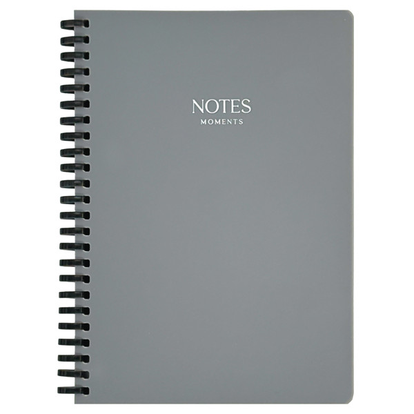 Notes na linije MOMENTS - SIVI 18X25cm 