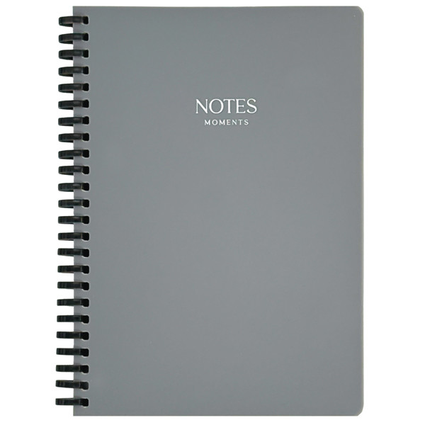 Notes na kvadratiće MOMENTS - SIVI 18X25cm 