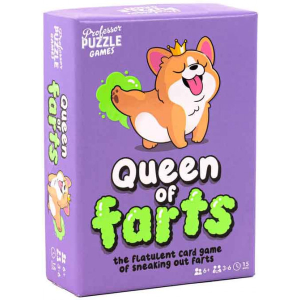 PROFESSOR PUZZLE Dečija igra QUEEN OF FARTS GAME 