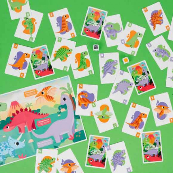 PROFESSOR PUZZLE Dečija igra LITTLE DINOSAURS 