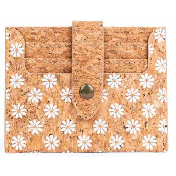 Etui za kartice CORK FLORAL MOSAIC 