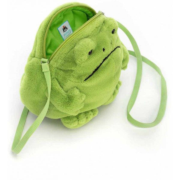 Plišana torbica ŽABA RICKY 17cm 