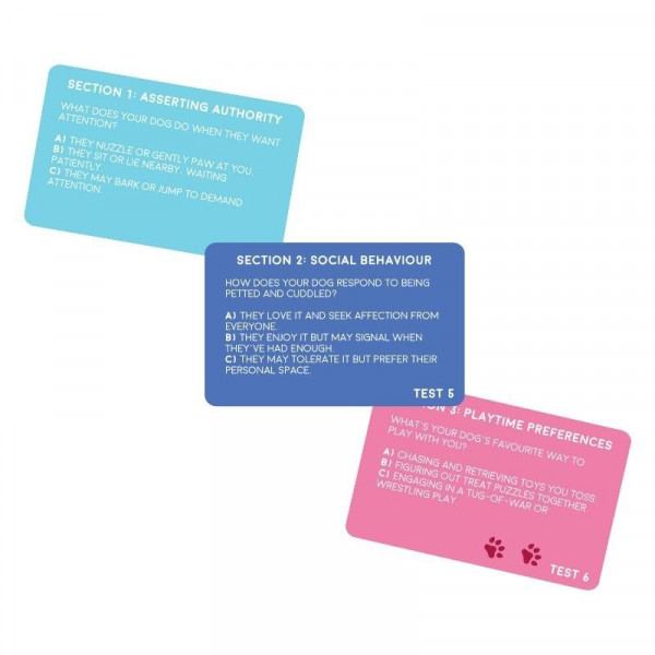 Kviz kartice PET PERSONALITY TEST - DOG 