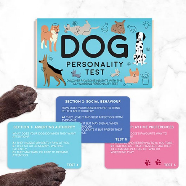Kviz kartice PET PERSONALITY TEST - DOG 