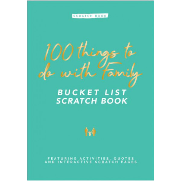 Greb-greb knjiga SCRATCH BOOK - FAMILY EDITION 