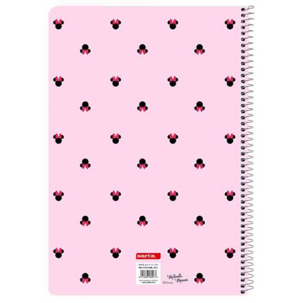 Notes MINNIE A4 tvrdi povez 80 strana, kvadratići 