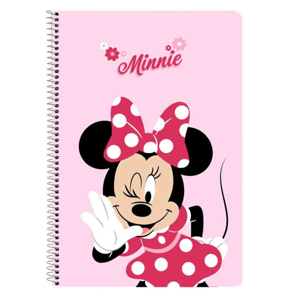 Notes MINNIE A4 tvrdi povez 80 strana, kvadratići 