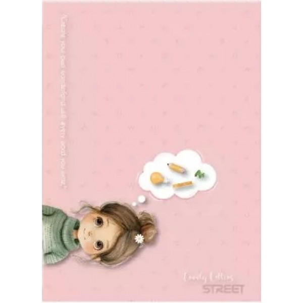 LOVELY LETTERS SVESKA A4/54/LINIJE  80G 