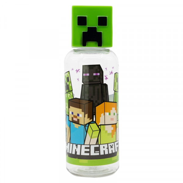 Plastična flašica za vodu MINECRAFT 560ml 