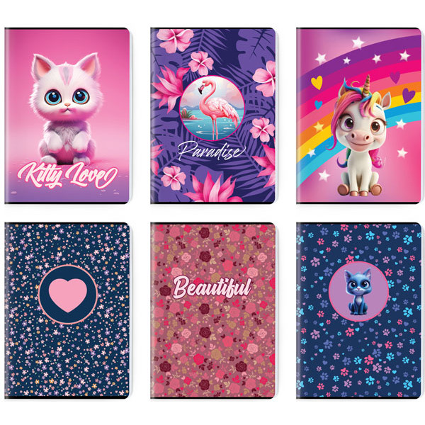 SVESKA PREMIUM A4 CISTA 52L GIRL'S COLLECTION SC3127 