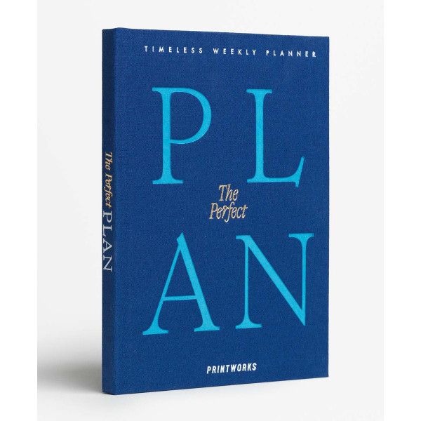 Nedeljni planer - THE PERFECT PLAN, BLUE 