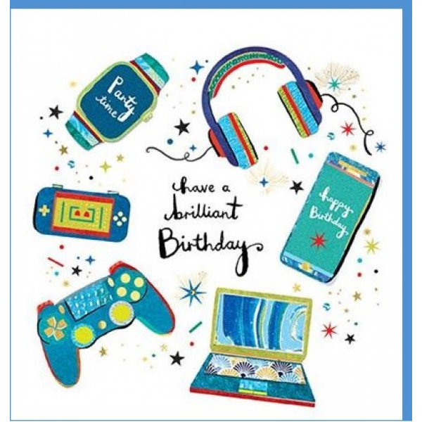 Rođendanska čestitka TECHNOLOGY 