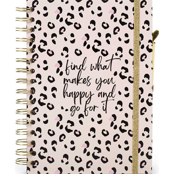 Spiralni notes A5 sa hemijskom olovkom 