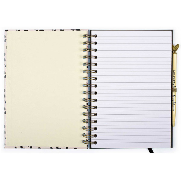 Spiralni notes A5 sa hemijskom olovkom 