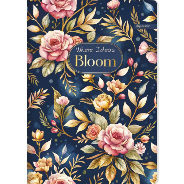 Sveska na kvadratiće A5 BLOOM 52 lista (Više vrsta) 