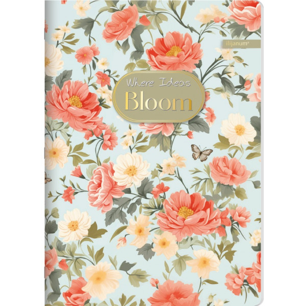 Sveska na kvadratiće A5 BLOOM 52 lista (Više vrsta) 