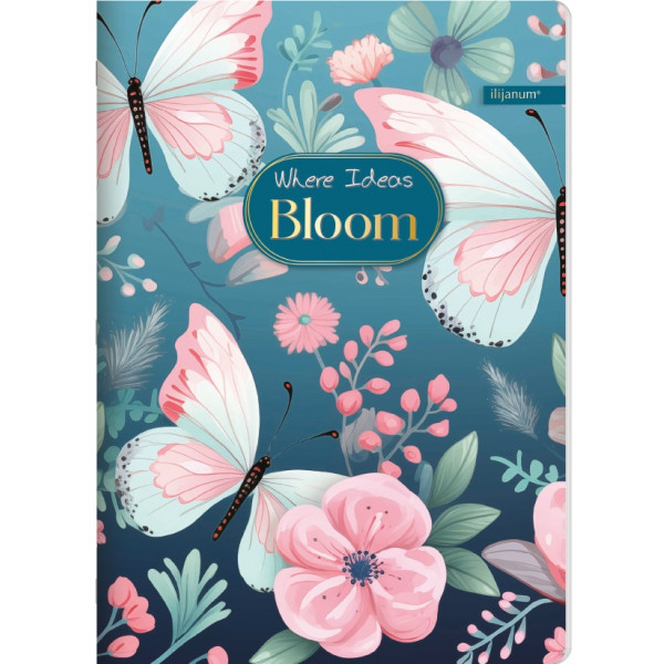 Sveska na kvadratiće A5 BLOOM 52 lista (Više vrsta) 