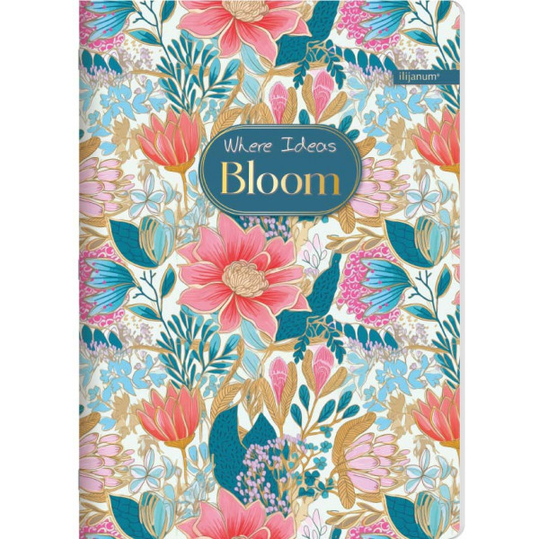 Sveska na kvadratiće A5 BLOOM 52 lista (Više vrsta) 