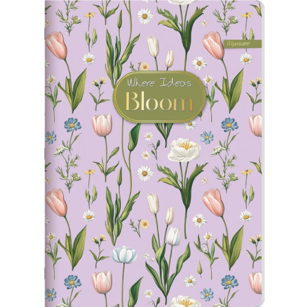 Sveska na kvadratiće A5 BLOOM 52 lista (Više vrsta) 