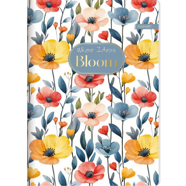 Sveska na kvadratiće A5 BLOOM 52 lista (Više vrsta) 