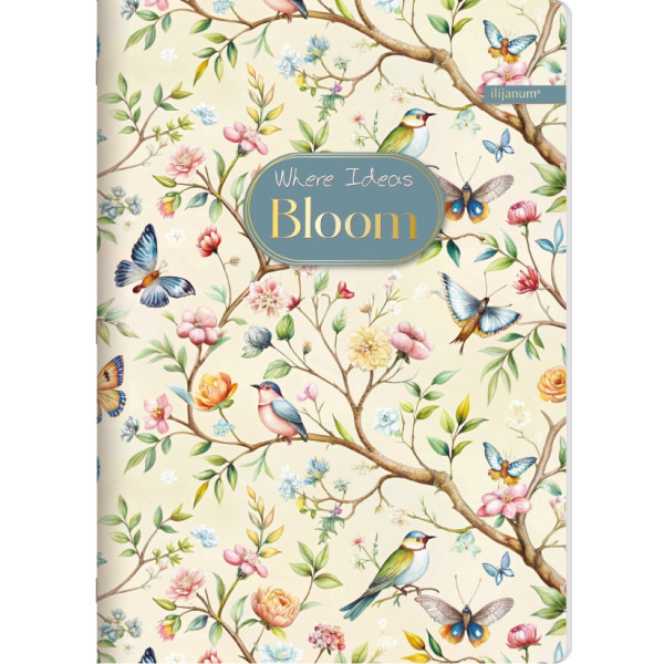 Sveska na kvadratiće A5 BLOOM 52 lista (Više vrsta) 