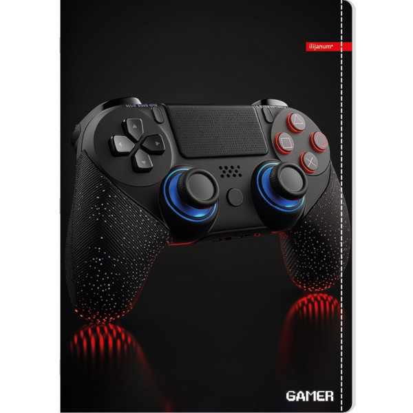 Sveska na kvadratiće A4 GAMER 52 lista (Više vrsta) 