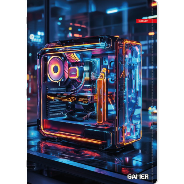 Sveska na kvadratiće A5 GAMER 52 lista (Više vrsta) 