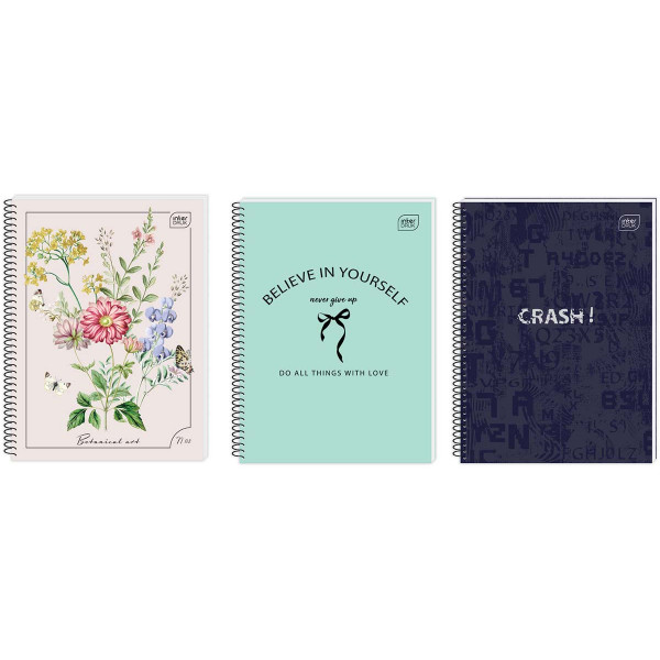 Spiralni notes A4, 120 listova na kvadratiće (Više vrsta) 