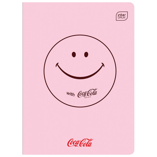 Školska sveska A5 kvadratićI COCA COLA (ČETIRI VRSTE) 