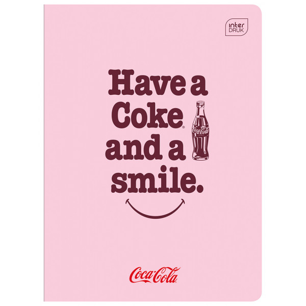 Školska sveska A5 linije COCA COLA (ČETIRI VRSTE) 