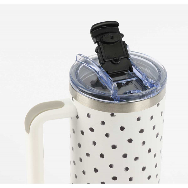 Putna šolja 1200ml od nerđajućeg čelika MIAU DOTS 