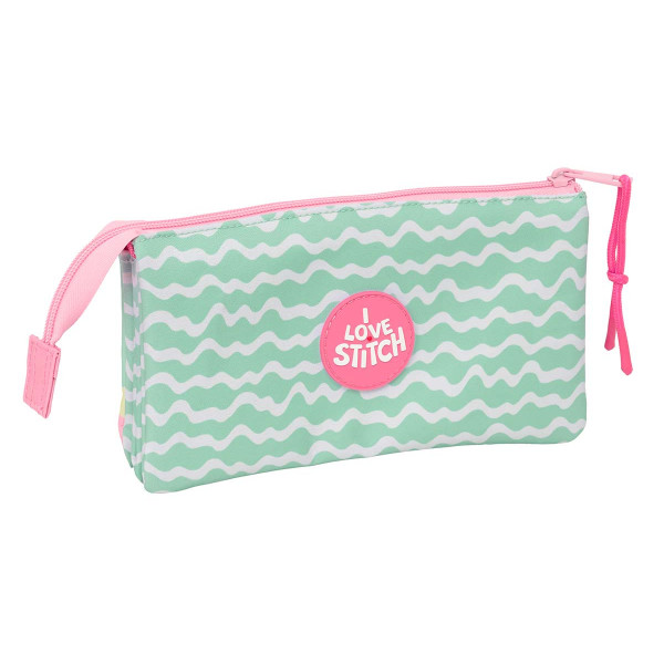 Trostruka prazna pernica STITCH - ICE CREAM 