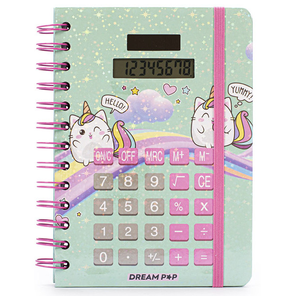 Spiralni notes sa digitronom,TP linije MINT 