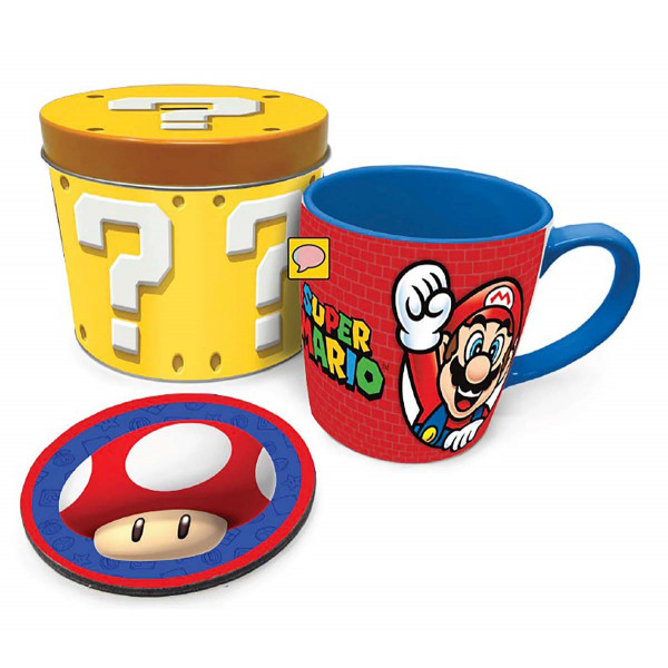 Šolja i podmetač od plute SUPER MARIO Lets A Go 