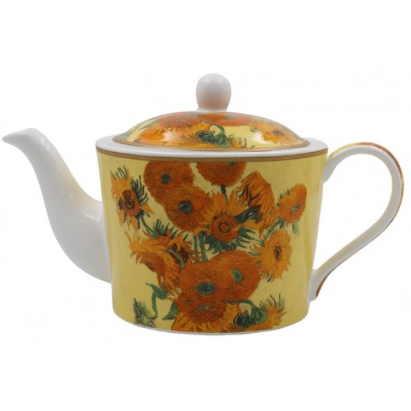 Porcelanski čajnik VAN GOGH -  SUNFLOWERS 